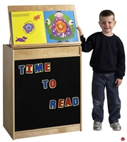 Picture of Astor Kids Play Mobile Easel Storage Cabinet