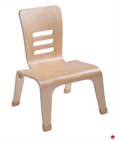 Picture of Astor Wide Wood Shell Stack School Chair