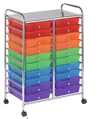 Picture of Astor Mobile Tray Organizer Cart
