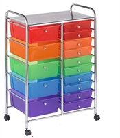 Picture of Astor Mobile Organizer Cart with Trays