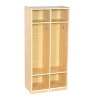 Picture of Astor Open Shelf Wood Coat Locker