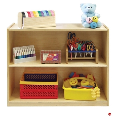 Picture of Astor 2 Shelf Open Wood Storage