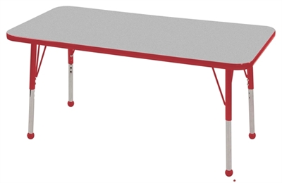 Picture of Astor 24" x 48" Height Adjustable School Activity Table
