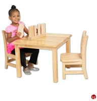 Picture of Astor 24" Square Kids Play Wood Table