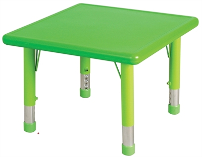Picture of Astor 24" Square Height Adjustable Activity Resin Table