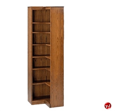 Picture of Hale 200 Series 84"H 7 Shelf Corner L Shape Open Bookcase