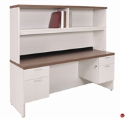 Picture of KI Aristotle Kneespace Credenza with Overhead Storage