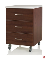 Picture of KI Dante Healthcare 3 Drawer Mobile Bedside Cabinet