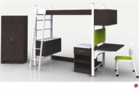 Picture of KI Dante Healthcare Dormitory Bunkbed, Storage Cabinet