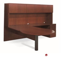 Picture of KI Delsanti Veneer L Shape Office Desk Workstation