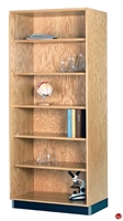 Picture of DEVA 84"H Open Shelf Wood Bookcase Storage