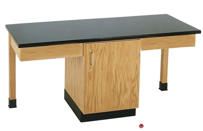 Picture of DEVA 2 Person Student Lab Work Table, Phenolic Resin Top