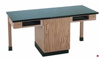 Picture of DEVA 2 Person Student Lab Work Table, Epoxy Resin Top