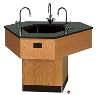 Picture of DEVA Science Lab Work Station with Sink, Epoxy Resin Top