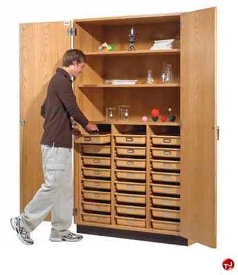 Picture of DEVA 84"H Heavy Duty Compartment Storage Cabinet