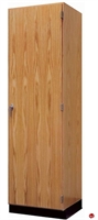 Picture of DEVA 84"H Single Door Chemical Resistant Wood Storage Cabinet