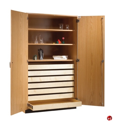 Picture of DEVA Heavy Duty 84"H Paper Storage Cabinet