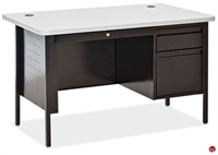 Picture of COPTI 30" x 48" Single Pedestal Steel Teacher Desk