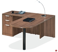 Picture of COPTI L Shape D Top Office Desk Workstation