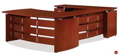 Picture of COPTI Contemporary Veneer U Shape Office Desk Workstation