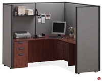 Picture of COPTI L Shape Office Desk Cubicle Workstation
