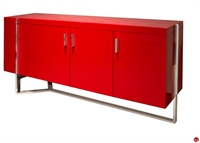 Picture of COX Contemporary Storage Credenza, Steel Base