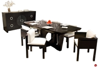 Picture of COX Contemporary Dining Table with Chairs and Buffet