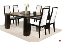 Picture of COX Contemporary Expandable Wood Dining Table with Chairs
