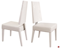 Picture of COX Contemporary White Wood Dining Armless Chair, Set of 2