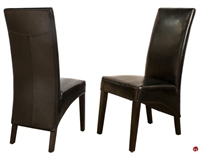 Picture of COX Contemporary Bonded Leather Dining Armless Chair, Set of 2