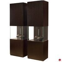 Picture of COX Contemporary Veneer Curio Display Cabinet
