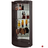 Picture of COX Contempory Curve Glass Door Display Curio Cabinet