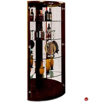 Picture of COX Contemporary Glass Door Corner Display Curio Cabinet