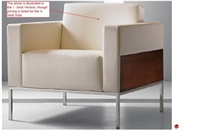 Picture of Cumberland Alia Metal Contemporary 3 Seat Sofa
