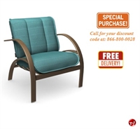 Picture of Homecrest Bellaire Aluminum Outdoor Cushion Chat Chair
