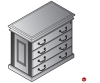 Picture of QSP Traditional Veneer 2 Drawer Lateral File