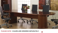 Picture of QSP 10' Racetrack Veneer Conference Table