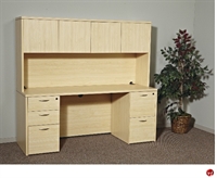 Picture of QSP 72" Kneespace Credenza with Closed Overhead Storage