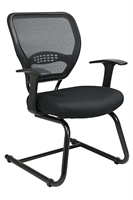 Picture of Sled Base Guest Visitor Mesh Arm Chair