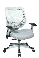 Picture of Ergonomic Office Task Mesh Chair, Plastic Back