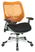 Picture of Ergonomic Office Task Mesh Chair, Plastic Back