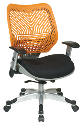 Picture of Ergonomic Office Task Mesh Chair, Plastic Back