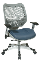 Picture of Ergonomic Office Task Mesh Chair, Plastic Back