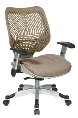 Picture of Ergonomic Office Task Mesh Chair, Plastic Back