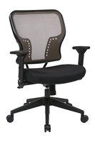 Picture of Ergonomic Mid Back Office Task Mesh Chair with Lumbar