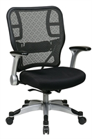 Picture of Mid Back Office Task Mesh Chair with Lumbar Support