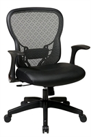 Picture of Ergonomic Mid Back Office Task Mesh Chair with Adjustable Lumbar