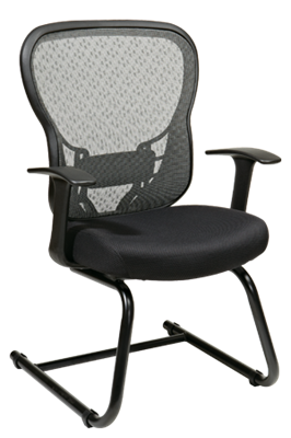 Picture of Sled Base Guest Visitor Mesh Arm Chair