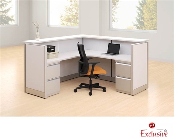 Cubicle reception desk online