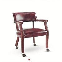 Picture of Traditional Guest Side Reception Mobile Arm Chair